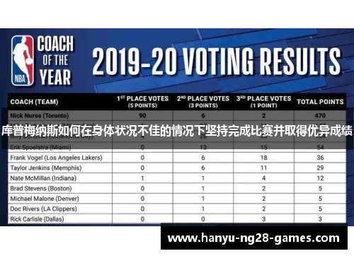 库普梅纳斯如何在身体状况不佳的情况下坚持完成比赛并取得优异成绩